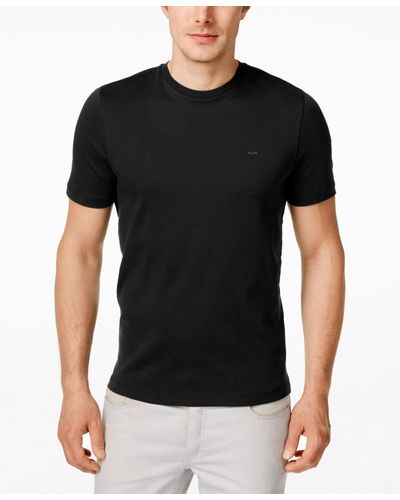 Michael Kors Men's Basic Crew Neck T-shirt - Black
