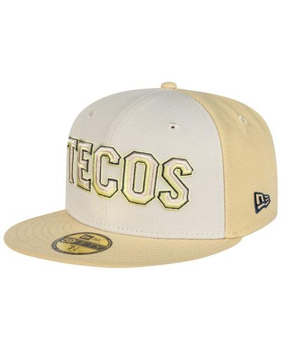 KTZ Khaki/tan Tecolotes Laredos Mexico League On Field 59fifty Fitted Hat - Natural