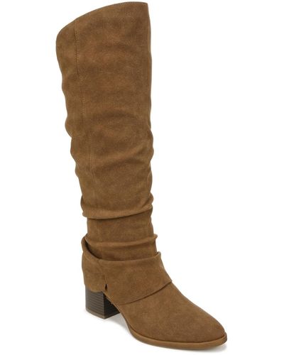 LifeStride Delilah Wide Calf Knee High Boots - Brown