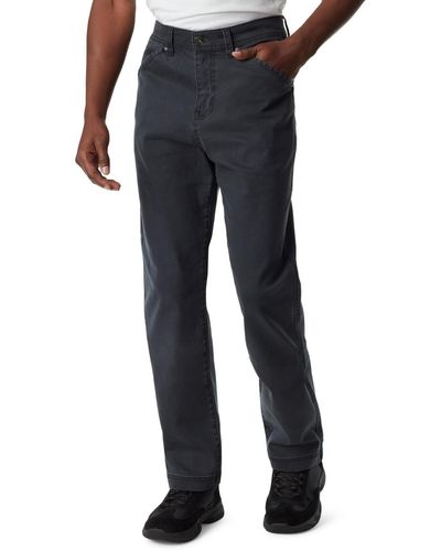 BASS OUTDOOR Straight-fit Everyday Pants - Black