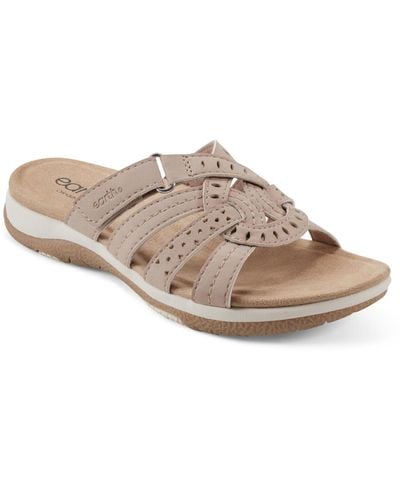 Earth Sassoni Slip-on Strappy Casual Sandals - Pink