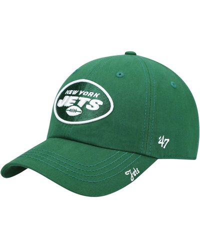 '47 New York Jets Miata Clean Up Primary Adjustable Hat - Green