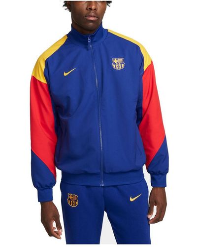 Nike Barcelona 2023/24 Drac Pack Strike Anthem Full-zip Jacket - Blue