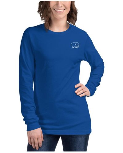 Ivory Ella Ski Ella Long Sleeve T-shirt - Blue
