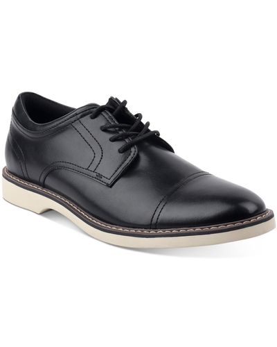 Alfani Theo Cap Toe Oxford Dress Shoe - Black
