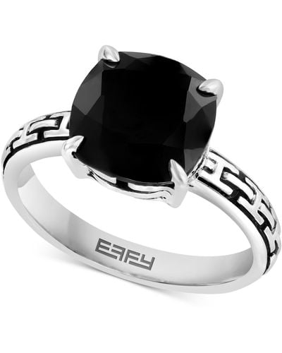 Effy Effy Onyx Ring - Metallic