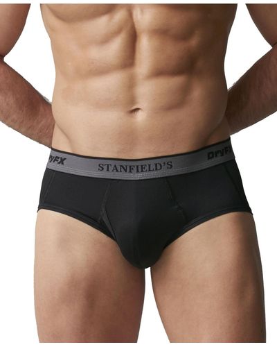 Stanfield's Dryfx Performance Brief Underwear - Black