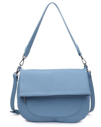 Moda Luxe Blake Small Crossbody Bag - Blue
