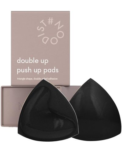 NOOD Double Up Volume Push-up Pads (triangle) - Black