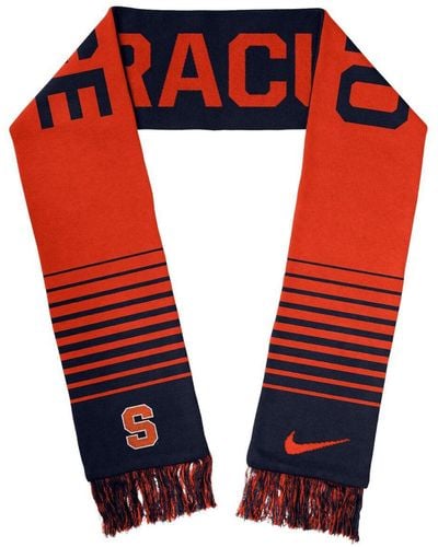 Nike And Syracuse Orange Space Force Rivalry Scarf - Red