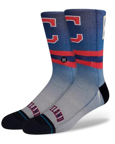 Stance Cleveland Guardians Cooperstown Collection Crew Socks - Blue