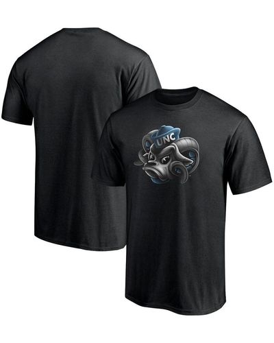 Men's Fanatics Branded Black Las Vegas Raiders Midnight Mascot Logo T-Shirt Size: Small