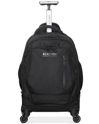 Kenneth Cole Dual Compartment 4-wheel 17" Laptop Backpack - Black