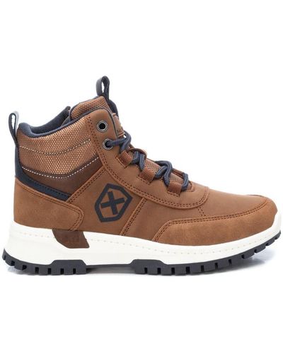 Xti Young Boots By - Brown
