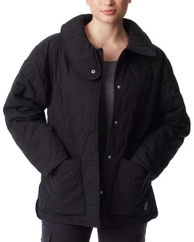 BASS OUTDOOR Quilted Long-sleeve Jacket - Black