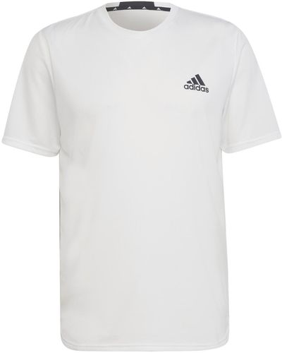 adidas Designed 4 Movement Aeroready Performance Training T-shirt - White