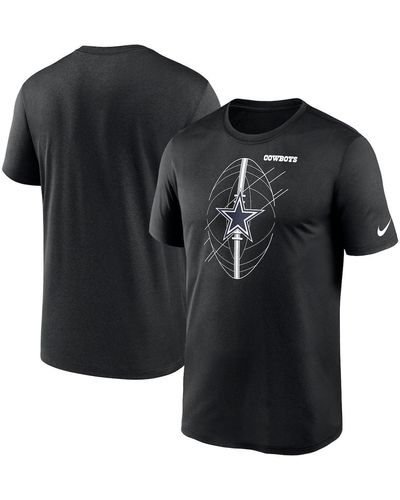 Nike Dallas Cowboys Legend Icon Performance T-shirt - Black