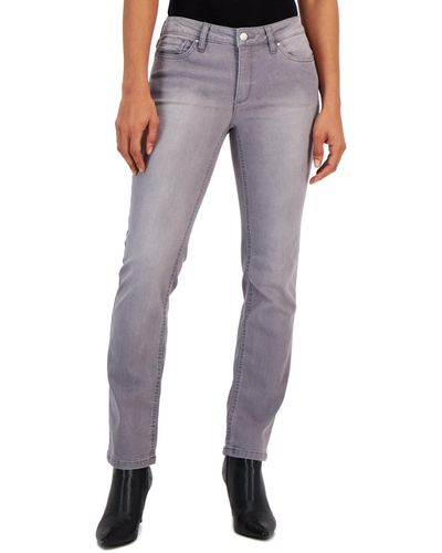 Jones New York Denim Jeans - Gray