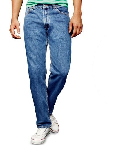 Levi's 505 Regular Fit Non-stretch Jeans - Blue