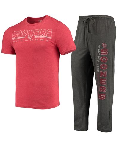 Concepts Sport Heathered Charcoal - Pink