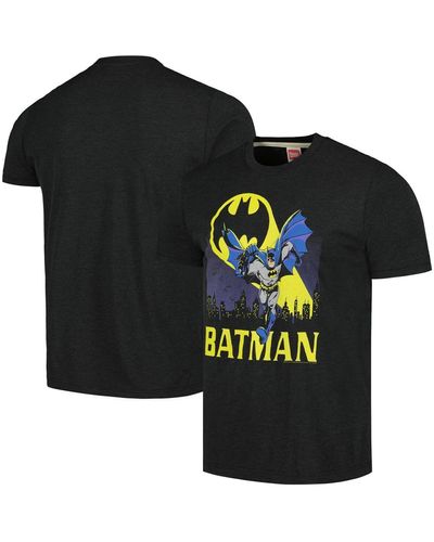 Homage And Batman Graphic Tri-blend T-shirt - Black