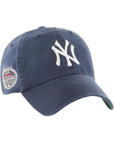 '47 New York Yankees Sure Shot Classic Franchise Fitted Hat - Blue