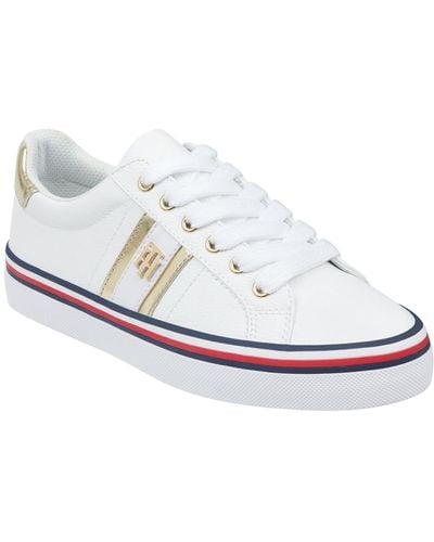 Tommy Hilfiger Fentii Lace Up Sneakers - White