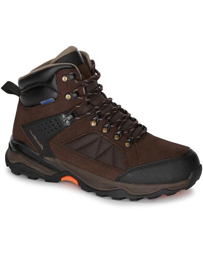 Eddie Bauer Mount Hood Hiking Lace-up Boots - Brown
