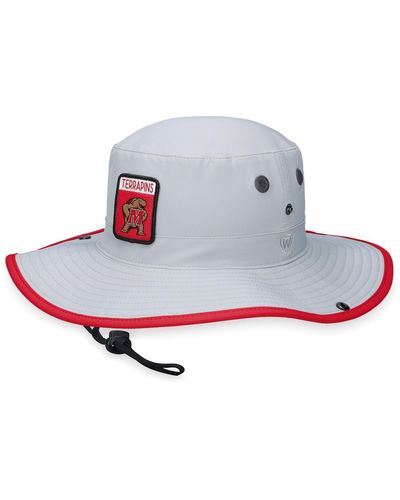 Top Of The World Maryland Terrapins Steady Bucket Hat - White