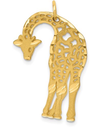 Macy's Giraffe Charm - Metallic