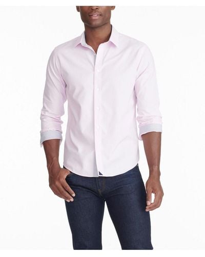 UNTUCKit Regular Fit Wrinkle-free Douro Button Up Shirt - White