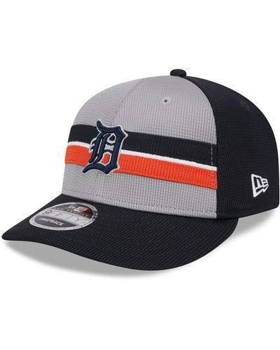 KTZ Detroit Tigers 2024 Batting Practice Low Profile 9fifty Snapback Hat - Gray