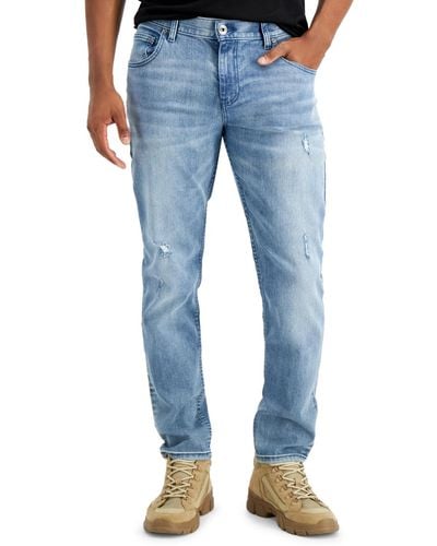INC International Concepts Tapered Jeans - Blue
