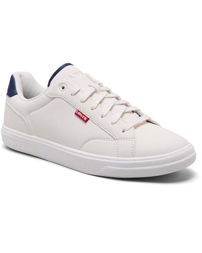 Levi's Carter Casual Lace Up Sneakers - White