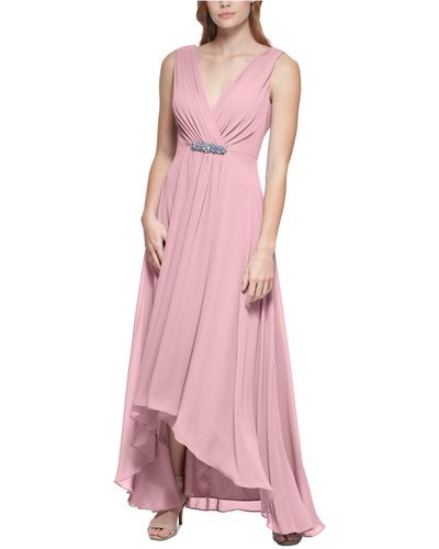 Eliza J Petite High-low Dress - Pink