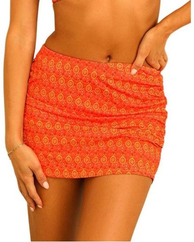 Dippin' Daisy's Lucky Swim Skirt - Orange