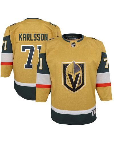Outerstuff Big Boys And Girls William Karlsson Vegas En Knights Home Premier Player Jersey - Yellow