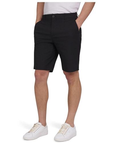 DKNY 8" Tech Chino Shorts - Black