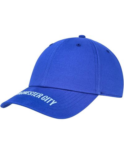 Fan Ink Sky Manchester City City Adjustable Hat - Blue