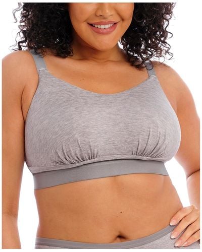 Elomi Downtime Non Wired Bralette - Gray