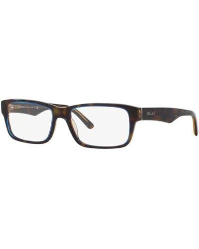 Prada Pr 16mv Rectangle Eyeglasses - Multicolor