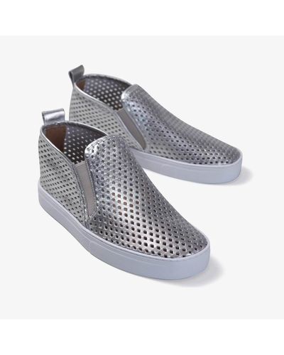 Jibs Mid Rise Sneaker Bootie - Gray