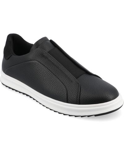 Vance Co. Matteo Tru Comfort Foam Slip-on Sneakers - Black