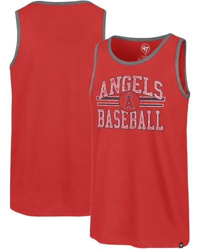 '47 Los Angeles Angels Winger Franklin Tank Top - Red