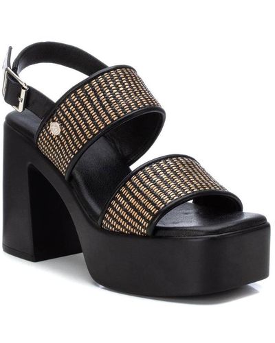Xti Heeled Sandals - Black