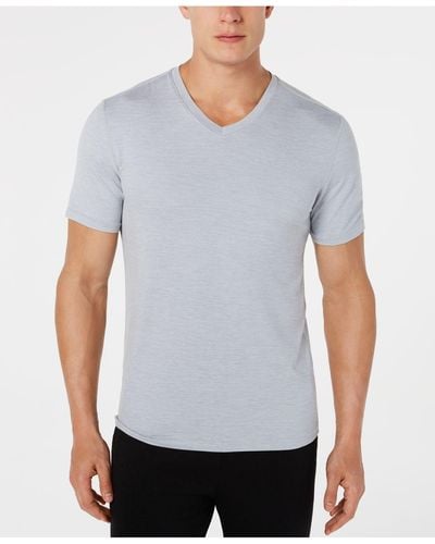 32 Degrees 32° Cool V-neck T-shirt - Gray