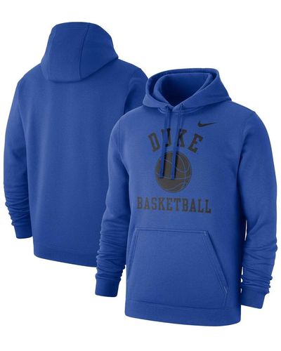 Nike Duke Blue Devils Basketball Club Fleece Pullover Hoodie