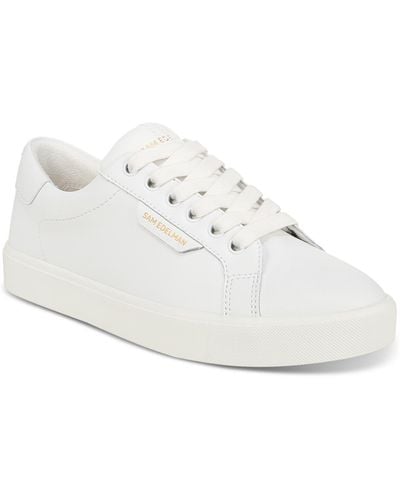 Sam Edelman Ethyl Lace-up Low-top Sneakers - White
