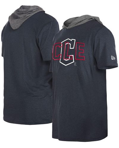 KTZ Cleveland Guardians Team Hoodie T-shirt - Blue
