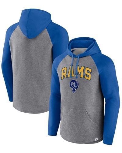 Fanatics Branded Royal Los Angeles Rams Super Bowl LVI Champions Big & Tall Simple Arch Pullover Hoo